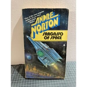 1978 SARGASSO OF SPACE by Andre Norton 5th Ace Paperback